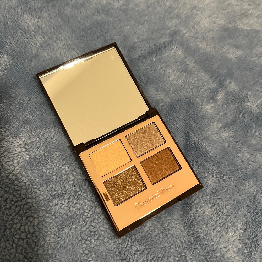 Charlotte Tilbury Luxury Eyeshadow Palette - The Golden Goddess Quad